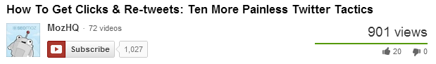 MozHQ Video Title